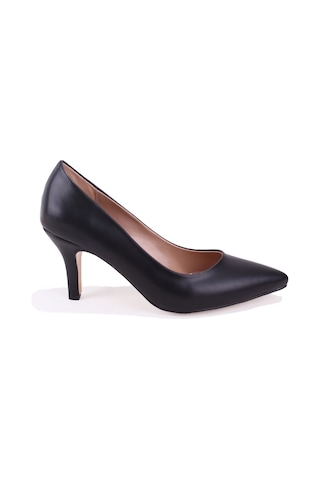 Dagoster Dza07-388412 Siyah Stiletto Topuklu Kadın Ayakkabı Siyah