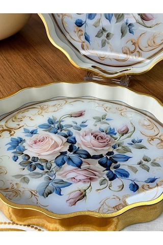 Elanor Yuvarlak Tepsi Byk