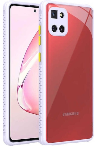 Samsung Uyumlu Galaxy A81 Note 10 Lite Kılıf Zore Kaff Kapak Mor
