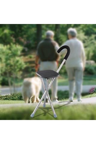 Suntek Katlanır Baston Koltuk Rahat Kolu 34 Inç Uzun Boylu Anti