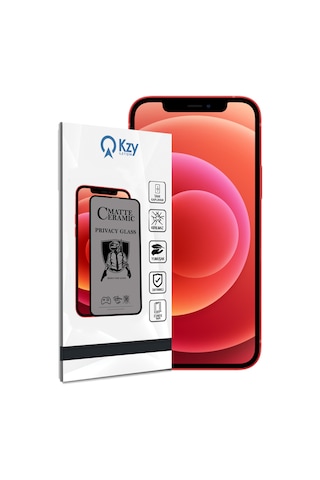 Apple Uyumlu iPhone 12 Mini ile Tam Kaplayan Mat Seramik Nano Esnek Hayalet Ekran Koruyucu