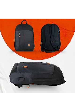 Npo Citylife CL01S Smart 15.6" Notebook Sırt Çantası Siyah