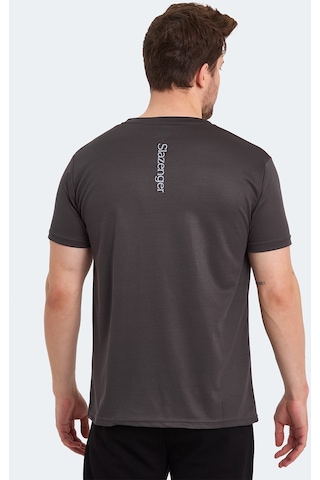 Slazenger ODALIS I Erkek Koyu Gri Tişört