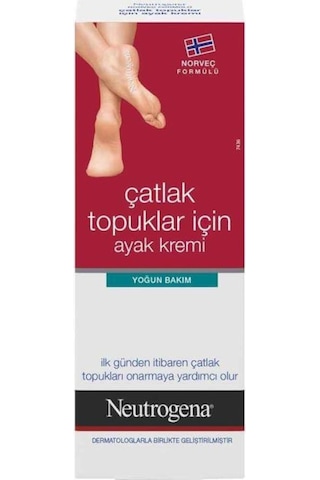 Neutrogena Çatlak Topuklar için Ayak Kremi 50 ML