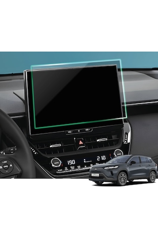 Toyota Corolla Cross (2022-2026) Uyumlu 10.5" Multimedya 9h Nano Ekran Koruyucu