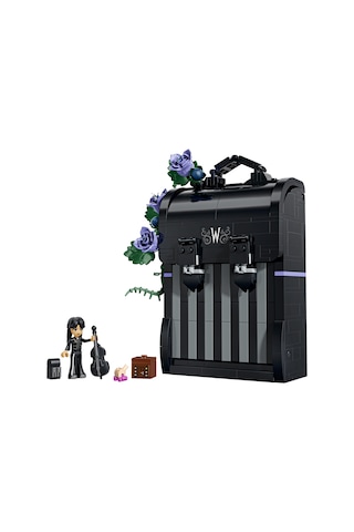 LEGO® Wednesday Sırt Çantası 76787 - 9 Yaş ve Üzeri Çocuklar için Mini Bebek Figürü İçeren Yaratıcı Oyuncak Yapım Seti (401 Parça)