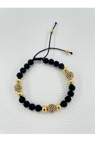 Bhs Life Kadın Charm Siyahlı Renk Taş Bileklik Çok Renkli