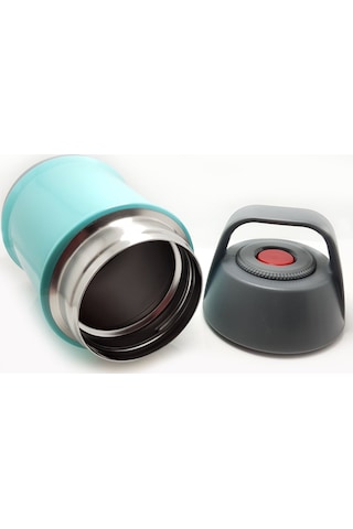 Mavi 304 Çelik 450 Ml Vakumlu Bebek Mama Saklama Termosu Mug Cin297mv Mavi