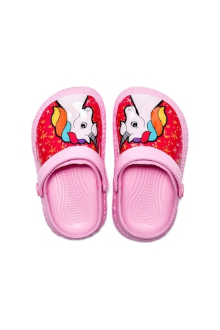 Twigy Unıcorn Çocuk Sabo Terlik Pembe 22/29 DD1007 Pembe
