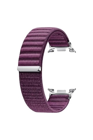Samsung Galaxy Watch 8 40mm/44mm / Watch 8 Classic 46mm İle Uyumlu Nylon Loop Velcro Kumaş Kordon Dinamik Lug Sistemi, Ayarlanabilir Cırt Cırtlı, Ultra Hafif Sport Loop Kayış