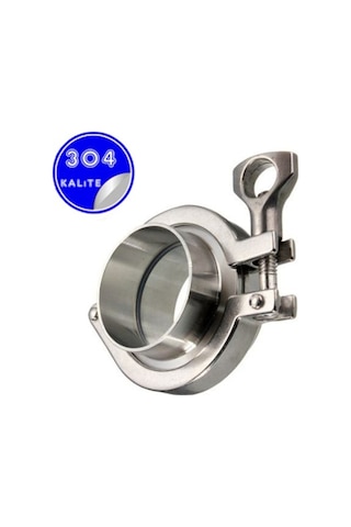 Paslanmaz Çelik Ferrule Set Klemp Kelepçe 65 Mm