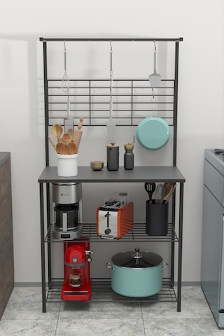 Retodesign Siyah Mutfak Bangosu .mutfak Masasi. Mutfak Rafi 1851