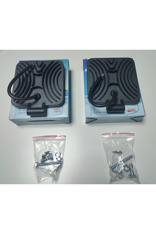 2 Adet Kare Çalışma Lambasıkalın Kasa 28mm 8-110 Volt 6500k