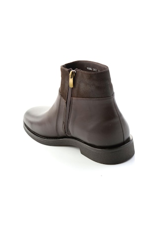 Bambi Kahve Antik Hakiki Deri Erkek Bot & Bootie E02648581741 Kahverengi