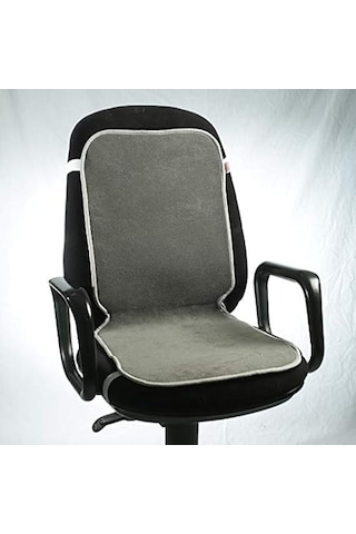 Y-78 Alptex Terletmeyen Büro Koltuğu Ve Araç Koltugu Pedi Gri 93x40 Cm Çok Renkli