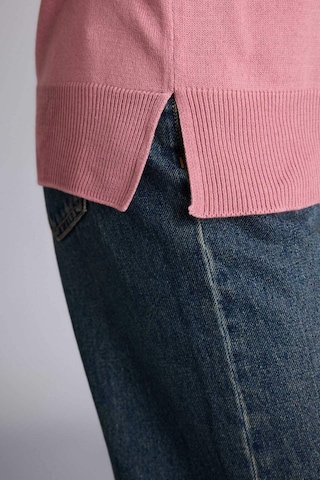 Defacto Relax Fit Bisiklet Yaka Basic Düz Triko Kazak I6913az25wnpn141 Pembe
