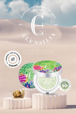 Elensilia Renk Eşitleyici Balm Doğal Güneş Kremi Spf 50 / Pa Green Energy Sun Balm