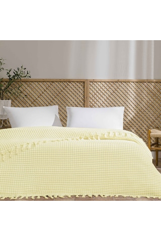 Linens Lirque Pike Çift Kişilik Mavi Sarı Linens Lirque Pike Çift Kişilik Mavi Sarı