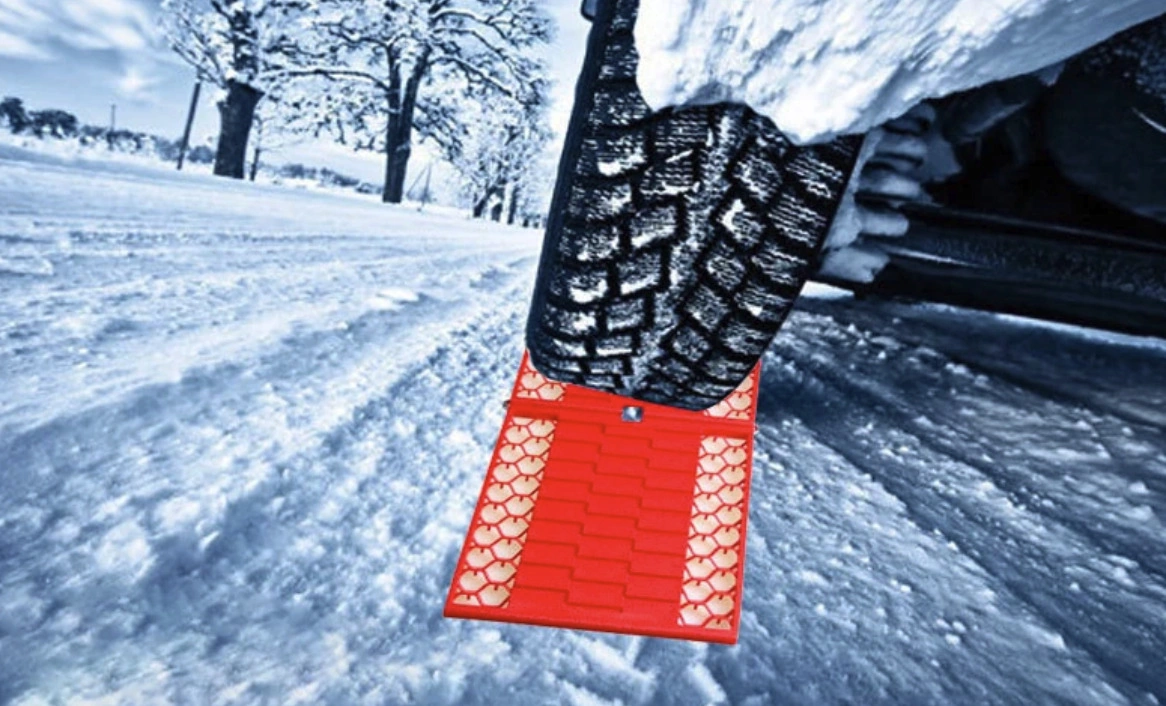Kaydırmaz Araç Pedi Kar Çamur Kum İçin Anti Patinaj Pedi Off Road Kar Don İçin Kaydırmaz 1