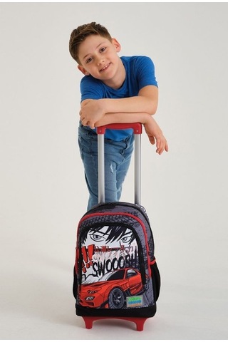 Coral High Işıklı Tekerlekli Yarış Çekçek Okul Ve Seyahat Çantası