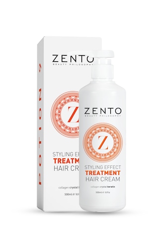 Zento Stylıng Effect Treatment Haır Cream P9 500 Ml
