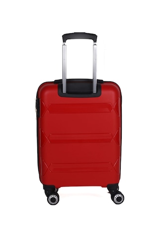 Hotowa Gold Pp Valiz 8011 Kırmızı Tsa Kilitli Orta Boy Kırmızı