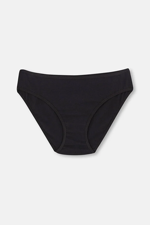 Dagi Kadın Karışık 5'li Klasik Slip Külot- 5113k Siyah-Beyaz-Ten
