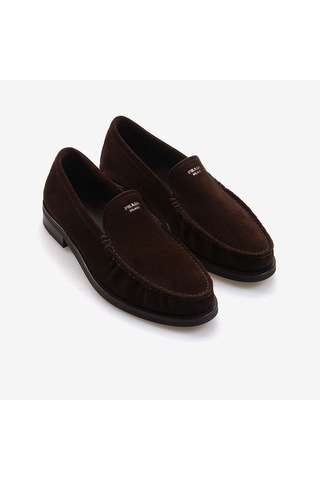 Prada Erkek Loafer 2db229 Kahverengi