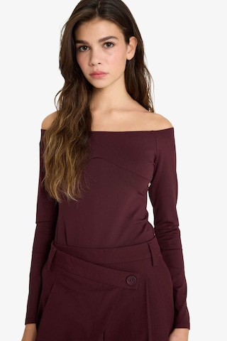Defacto Uzun Kollu Body G5701ax25wnbr43 Bordo-br43