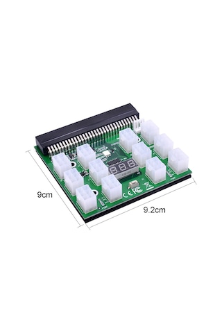 12PIN ATX 6 PIN Breakout Board Adaptörü Güç Kaynağı
