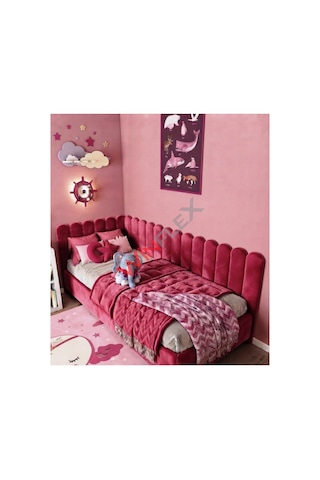 Winflex Yatak Başlık ,duvar Ve Oda Dekorasyon Panel 10adet- 15x100cm Fuşya 100 x 150 CM
