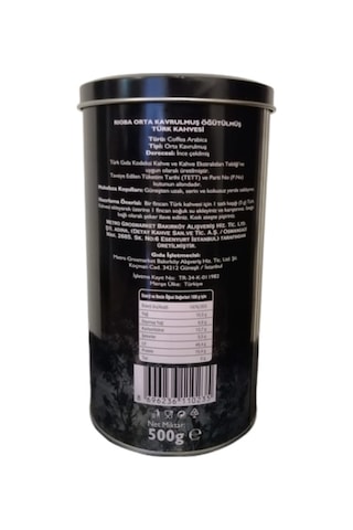 Rioba Orta Kavrulmuş Öğütülmüş Türk Kahvesi 500 G