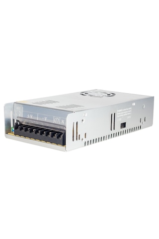 24 Volt 20 Amper 480 Watt Metal Kasa Adaptör Fanlı Led Trafosu