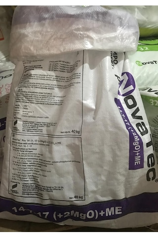 Akıllı Gübre - Novatec® Pro 14-7-17 (+2Mgo) + Me