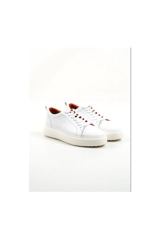 Mubiano Hakiki Deri M3-b Beyaz Erkek Spor Ayakkabı & Sneaker Beyaz