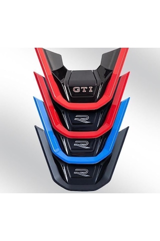Autogp Vw Golf 8 Gti Direksiyon Orta Trimi Kırmızı Renkli