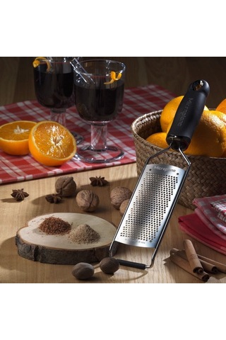 Microplane Gourmet İnce Rende - Siyah