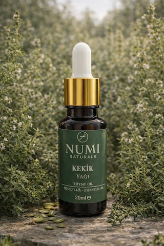 Kekik Yağı 20 Ml %100 Saf Thyme Oil Uçucu Yağ Aromaterapi Ve Cilt Bakımı