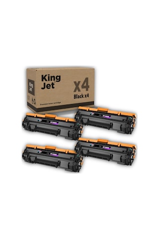 Kingjet Hp Uyumlu 150a W1500a Standart Kapasiteli 4'lü Paket Toner Çipli M111a, M111w
