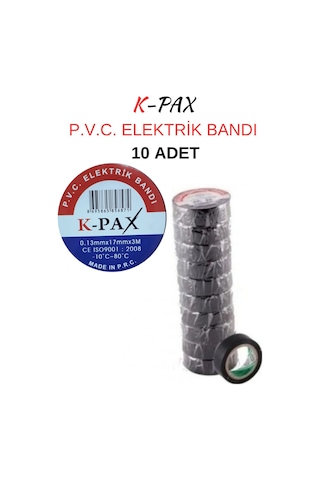 P.v.c. Elektrik Bandı 0.13mmx17mmx3m