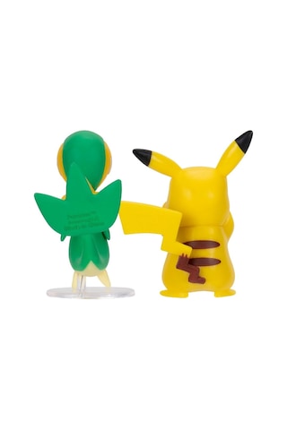 Pokemon Battle 2'li Figür Seti Pikachu & Snivy Pokemon