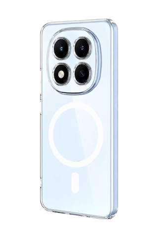 Mey İthalat Redmi Note 15 Pro 5g Combo Sert Şeffaf Magsafe Kapak - Şeffaf