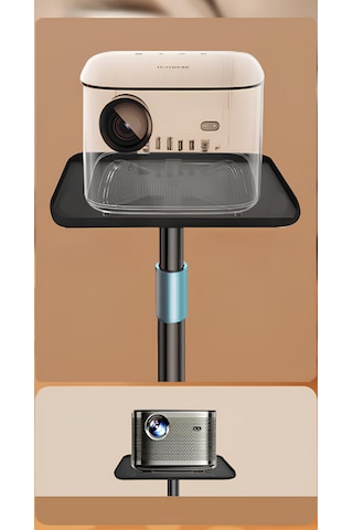 Gölge Stor Projeksiyon Cihazı Standı Ayaklı Projeksiyon Tablalı Model Ayarlanabilir Yükseklik Tripod