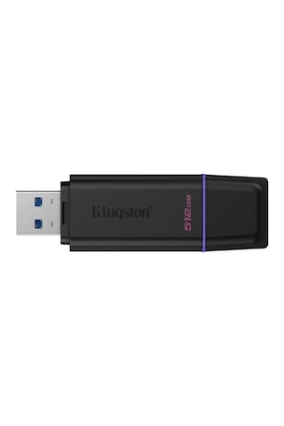 Kıngston Dtxg2/512gb Usb 3.2 Datatraveler Exodia Gen 1 Flash Bellek Siyah-mor