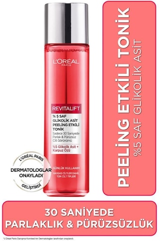 Revitalift Parlak&pürüzsüz, Koyu Leke Karşıtı Peeling Etkili Tonik, %5 Saf Glikolik As pktglklkastplng-9259