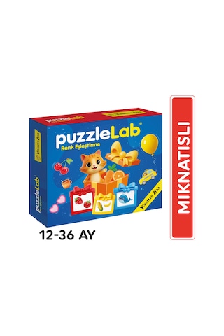 Puzzlelab - Mıknatıslı Renk Eşleştirme