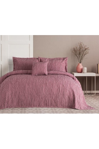 Özdilek Yatak Örtüsü Nırvana Decorose Çift Kişilik Pembe