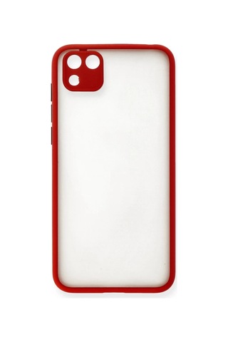 Huawei Y5p Uyumlu Kılıf Montreal Silikon Kapak - Kırmızı