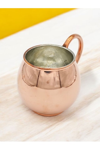 Modabakir Mule Mug Bakır Kupa Bardak 600 Ml Bakır