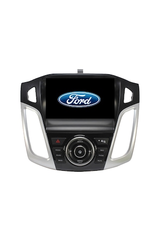 Ford Focus 3 - 4 - Araç Multimedya Ekran - 4gb 64gb - Tuşlu - Black - 2011 - 2019 - 9 Inch - Myway - Red